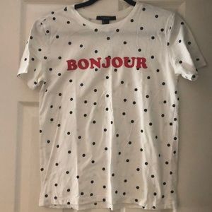 Graphic polar-dot Tee